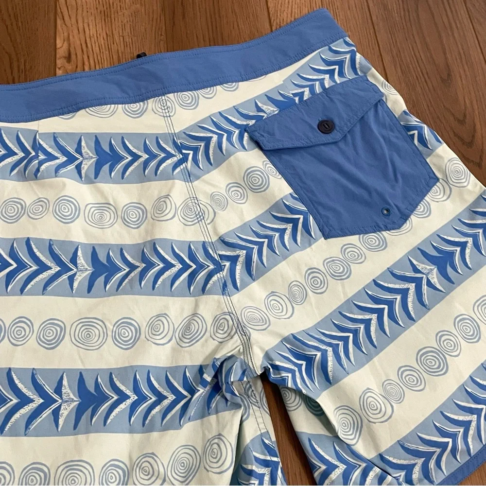 Patagonia Wavefarer Swim‎ Board Shorts Blue